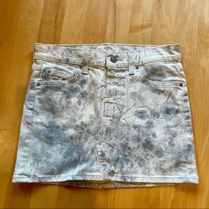 7 for all mankind mini skirt